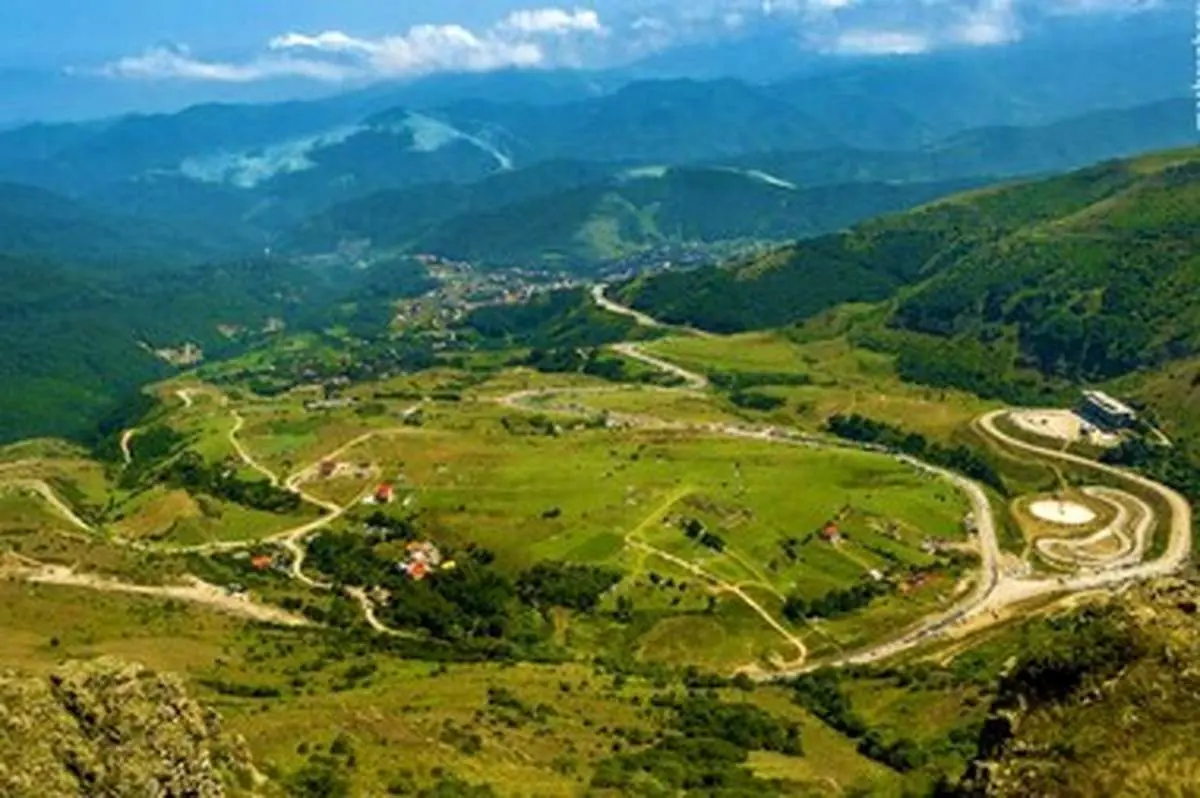 تصویری زیبا از گردنه حیران