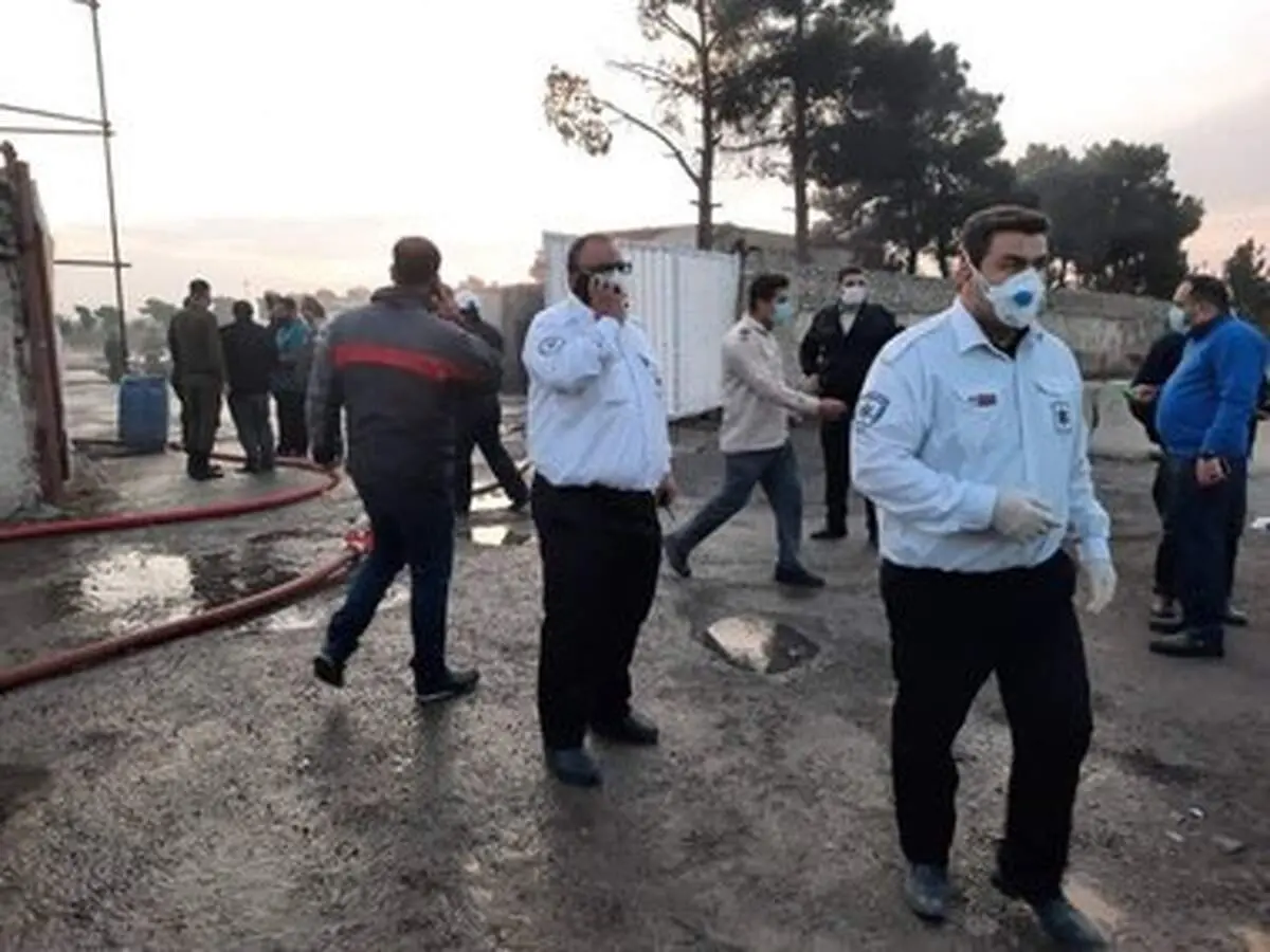 انفجار در محل غیرمجاز سوخت گیری گاز LPG/ یک فوتی و ۴ مجروح + عکس