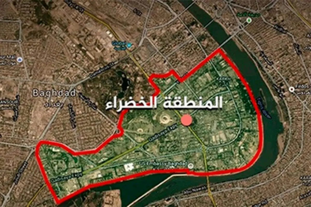 انفجار در منطقه سبز شهر بغداد