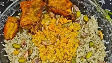 طرز تهیه پسته پلوی کرمانی به روش رستورانی