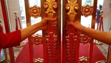 همه جای این هتل از طلا ساخته شده + تصاویر