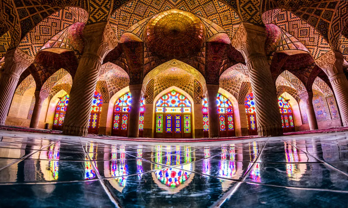 مسجد صورتی، شاهکار معماری قاجاریه + تصاویر