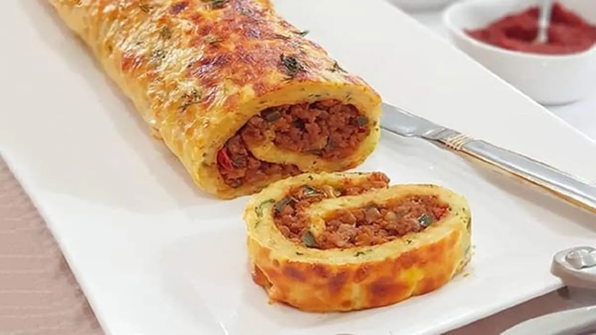 طرز تهیه رولت سیب زمینی حرفه ای