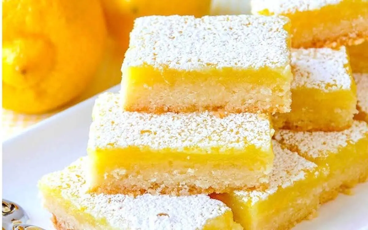 طرز تهیه شیرینی لیمویی با روشی آسان