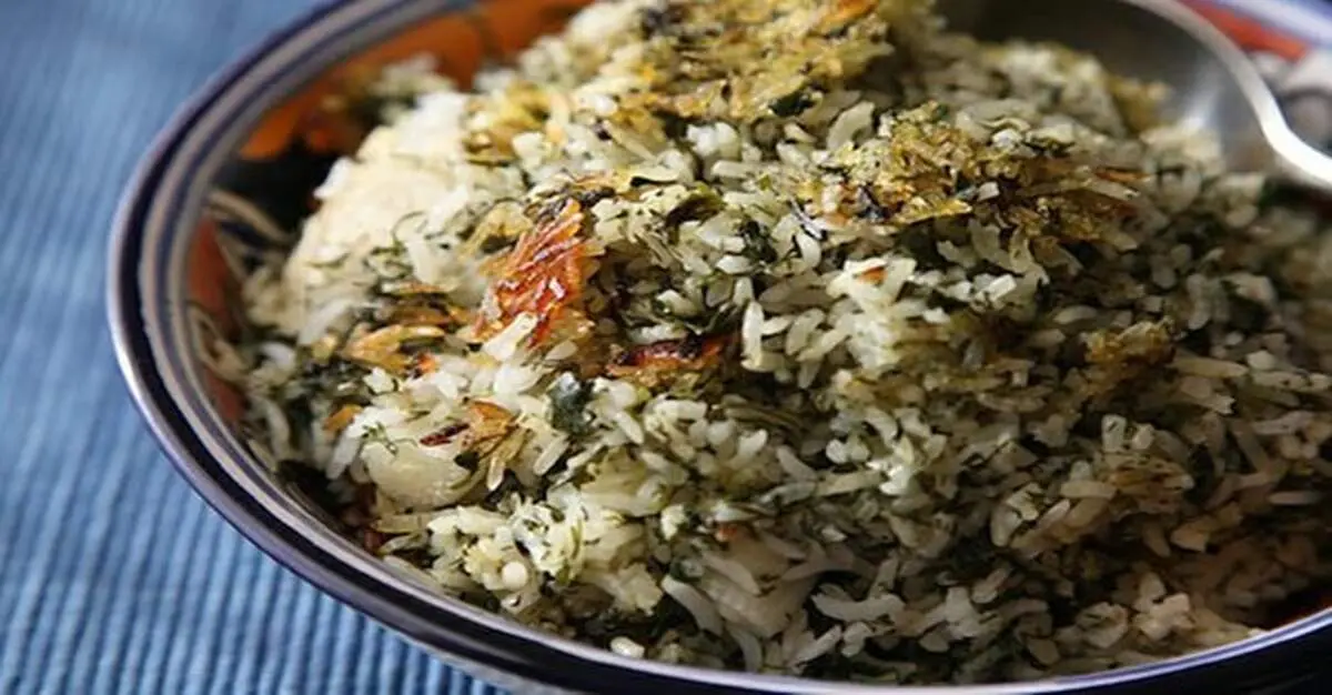 طرز تهیه گشنیز پلو با مرغ، غذای اصیل ایرانی