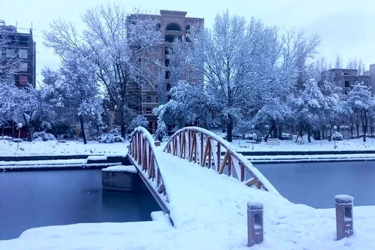 اردبیل در دمای منفی ۱۸درجه