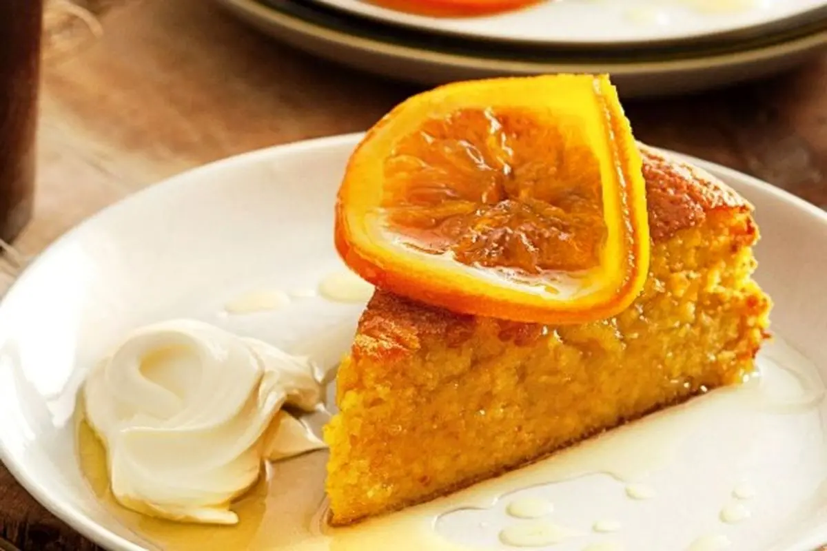 طرز تهیه کیک پرتقال یونانی خوش عطر
