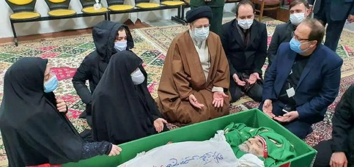 اولین تصویر از شهید فخری‌زاده پس از شهادت+عکس