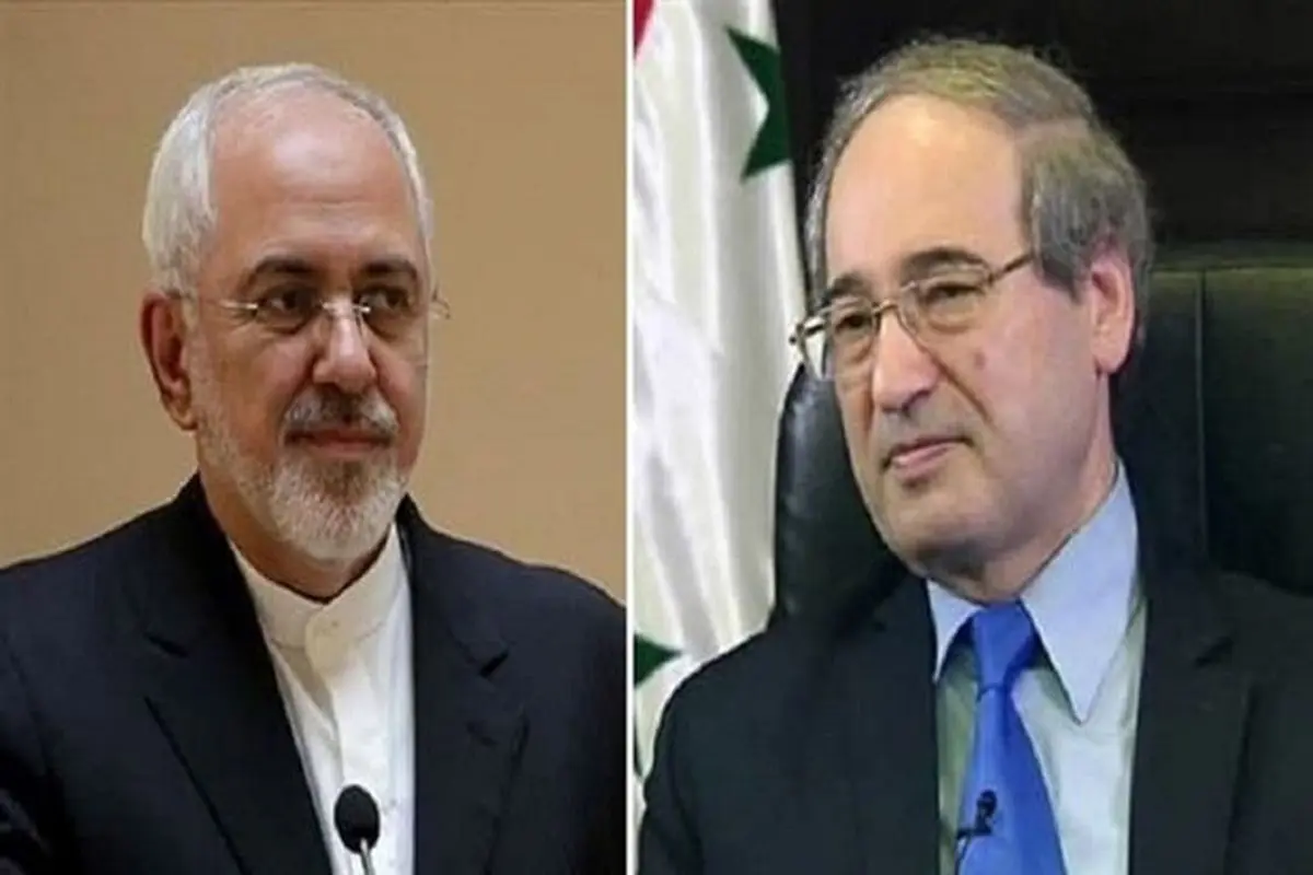 گفتگوی تلفنی مقداد و ظریف/ دمشق: عاملان جنایت ترور دانشمند ایرانی باید مجازات شوند