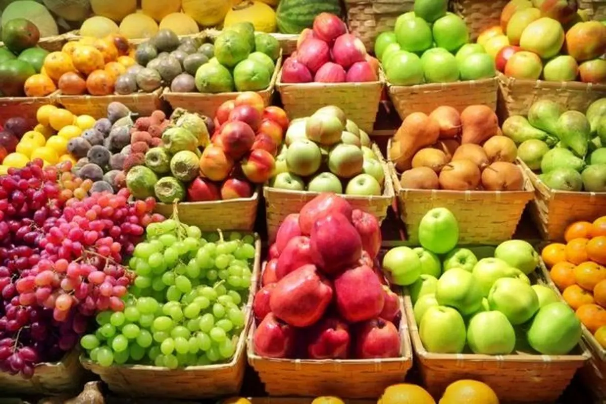 قیمت میوه و تره بار در بازار امروز ۹ آذر ۹۹ + جدول