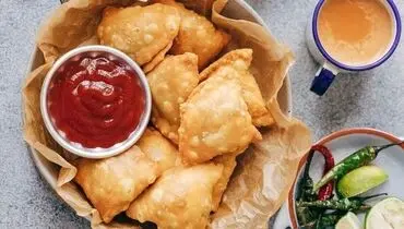 طرز تهیه سمبوسه هندی مخصوص گیاهخواران