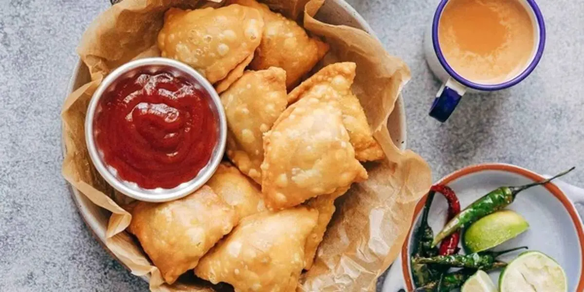 طرز تهیه سمبوسه هندی مخصوص گیاهخواران