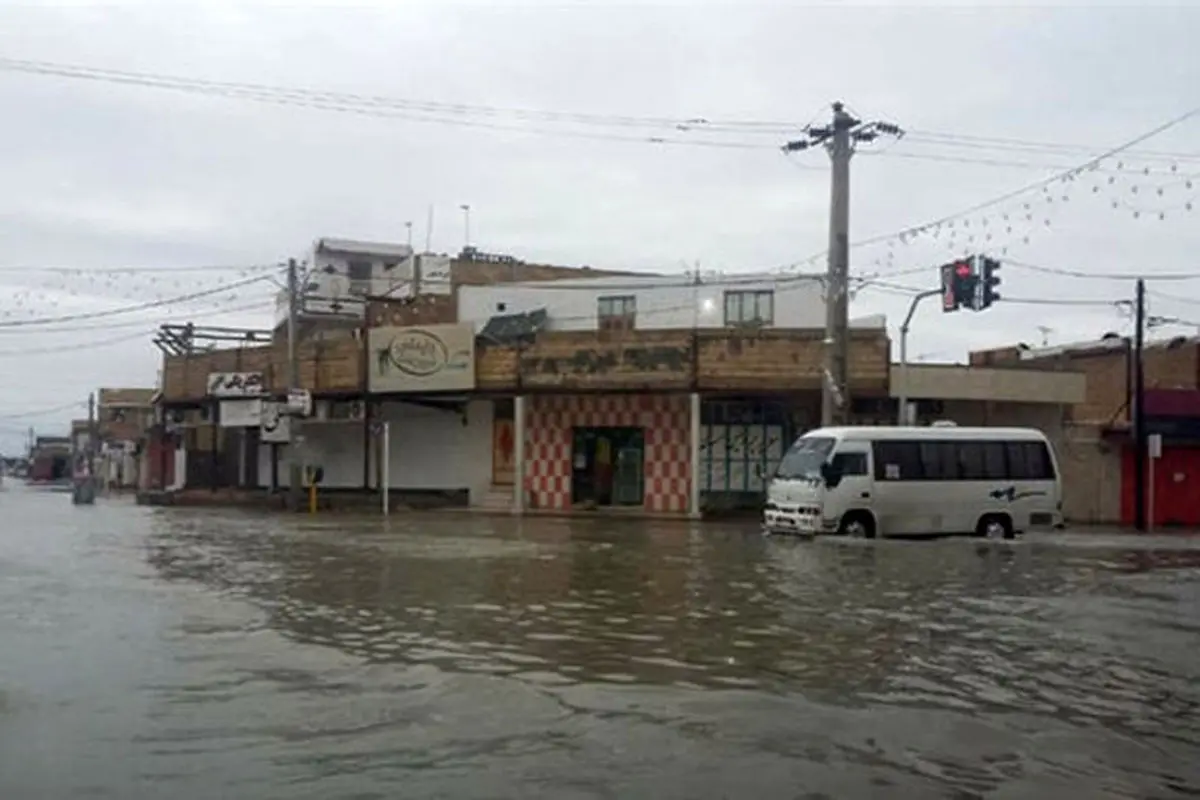 تصاویری عجیب از تبدیل شدن خوزستان به ونیز+ فیلم