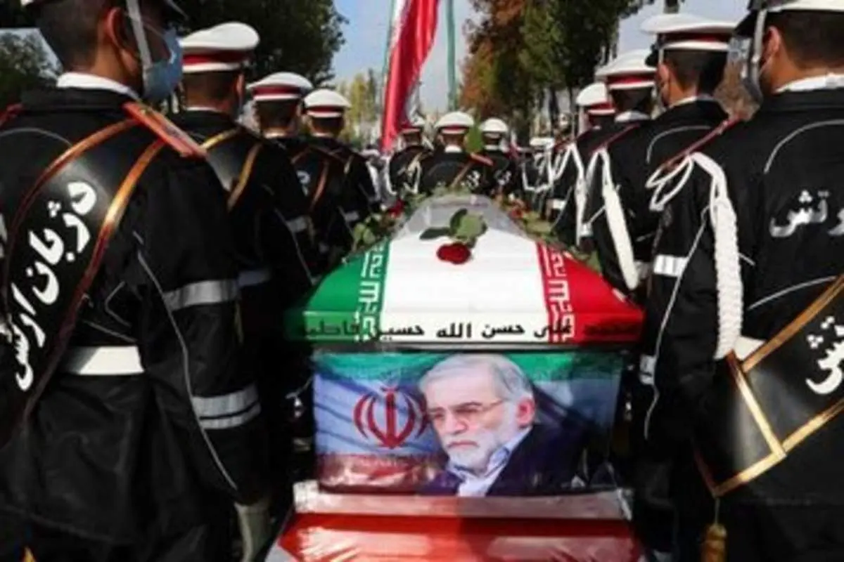 پیکر شهید فخری‌زاده به خاک سپرده شد