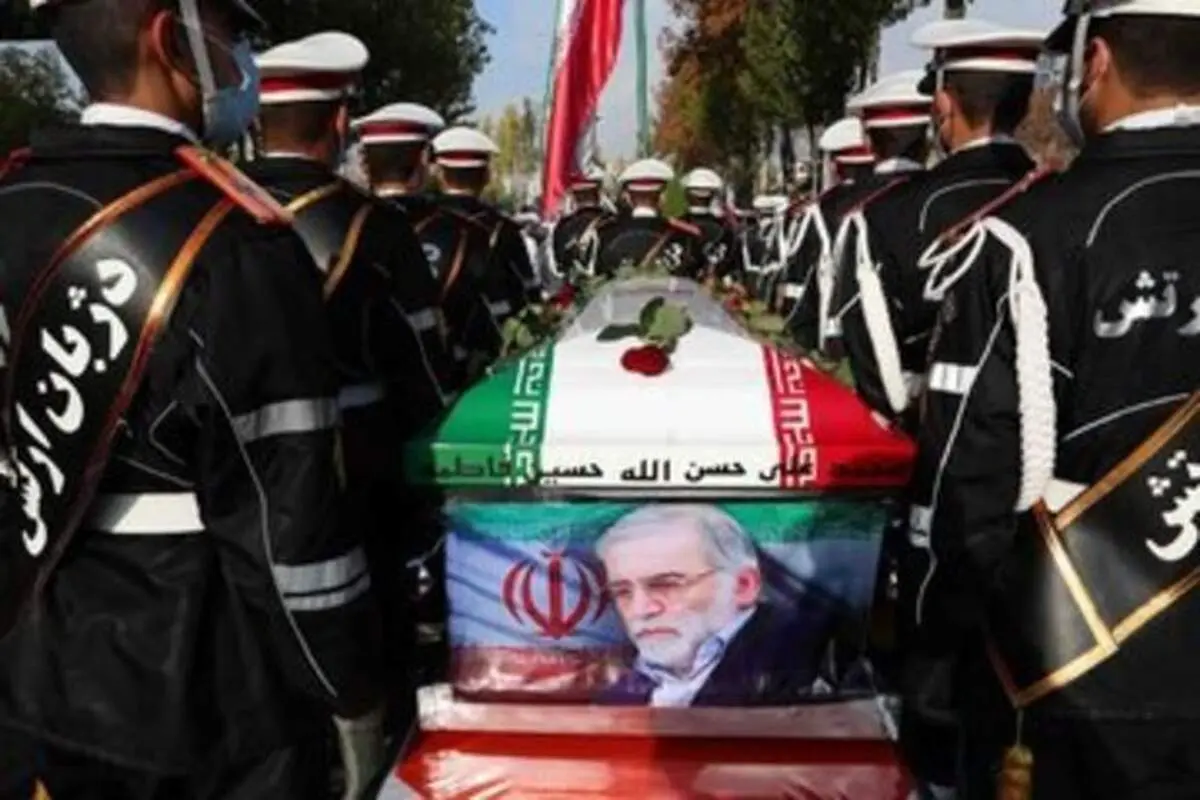 پیکر شهید فخری‌زاده به خاک سپرده شد