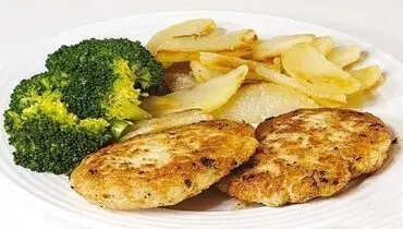 طرز تهیه کوکو مرغ با لوبیا سفید