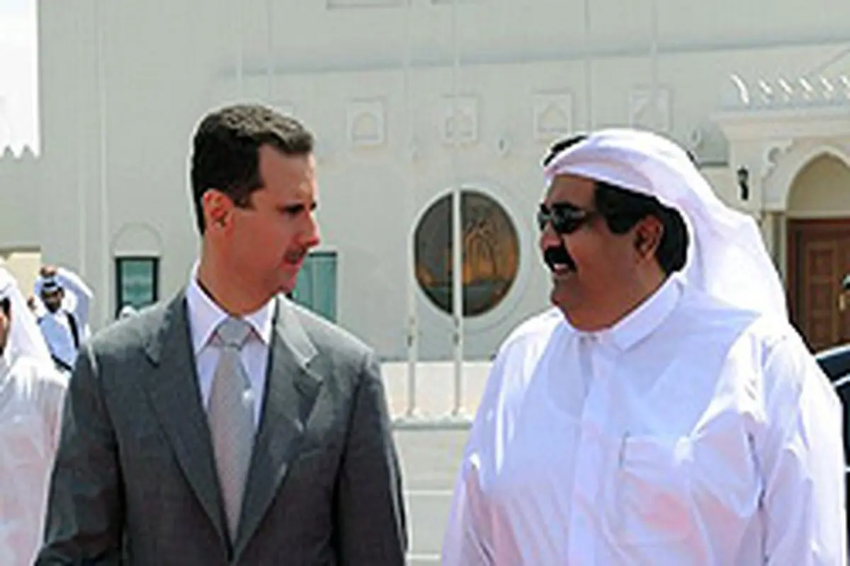 سفارت قطر در سوریه تعطیل شد