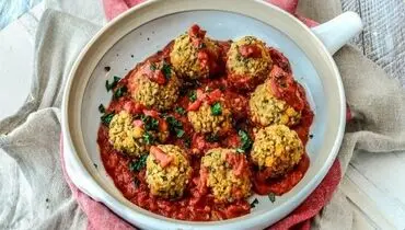 طرز تهیه کوفته شلغم و نخود