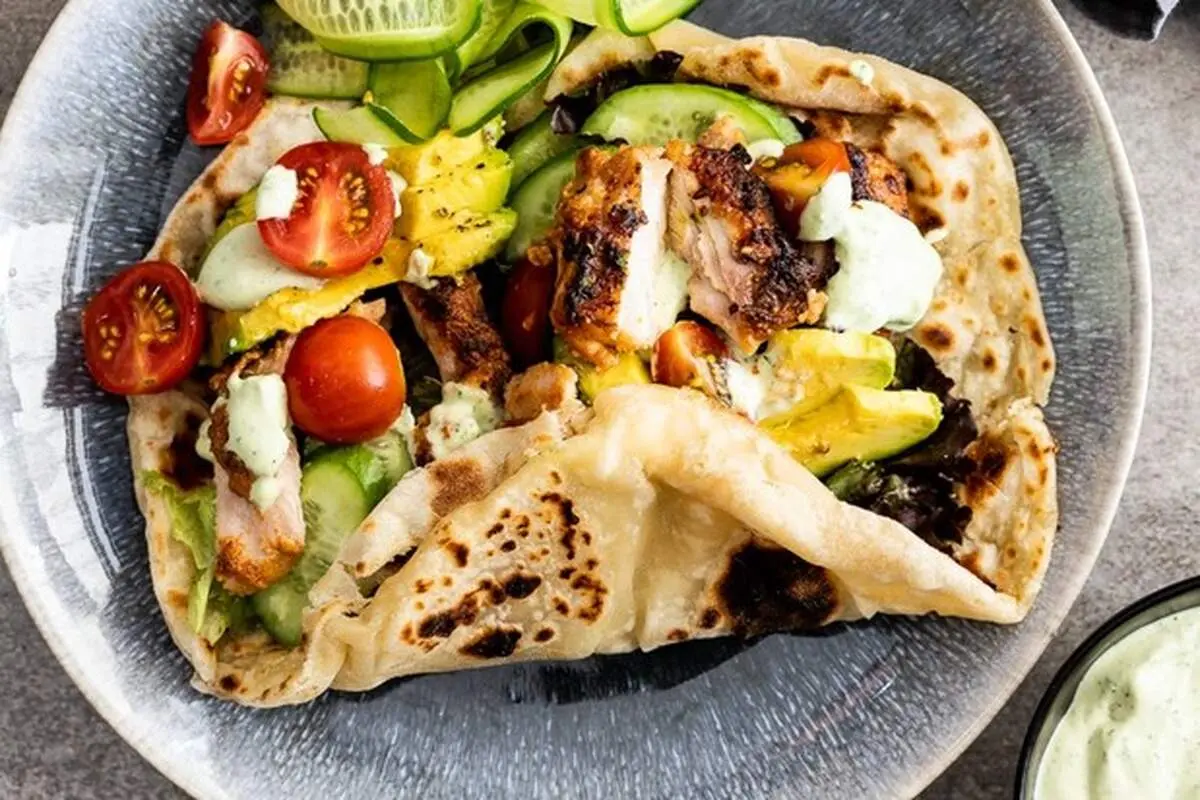 طرز تهیه شاورما لبنانی با سس مخصوص