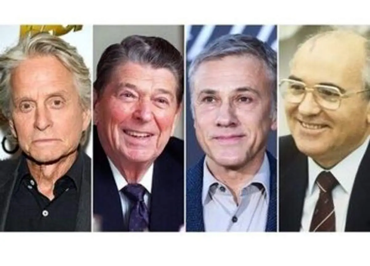 دو بازیگر سرشناس، ریگان و گورباچف میشوند