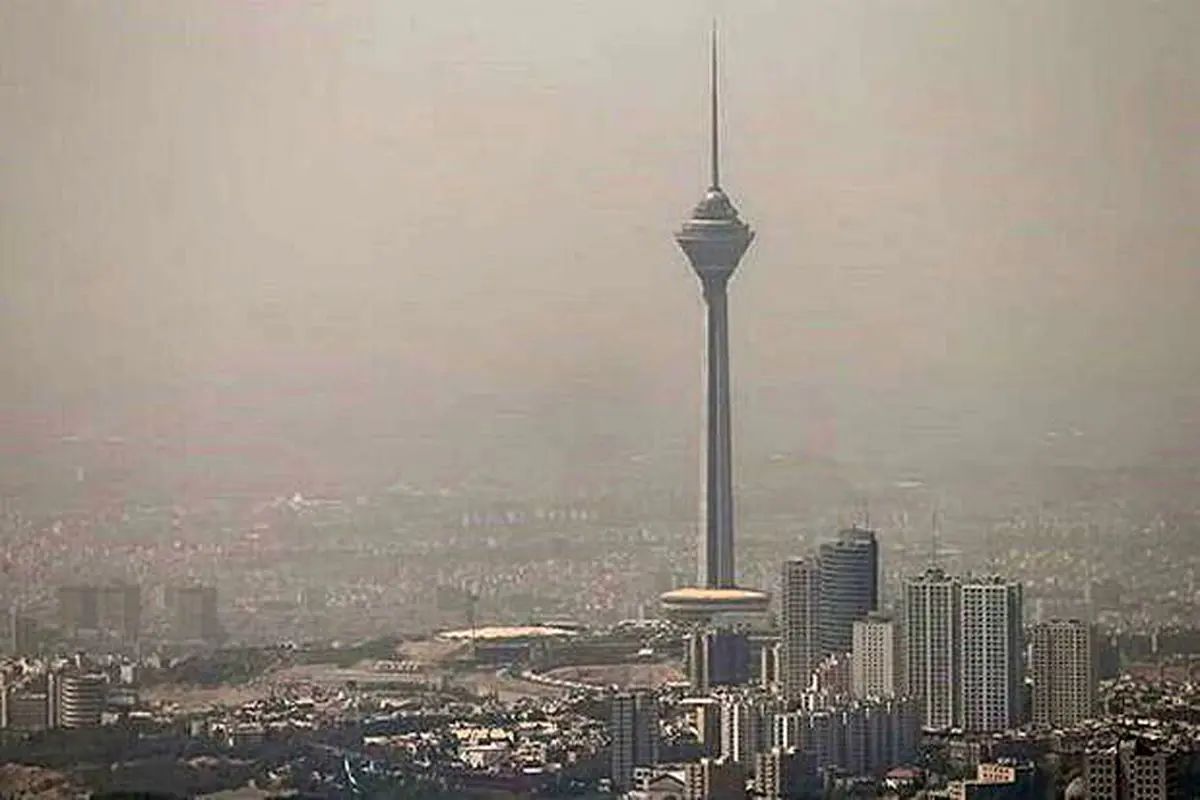 کیفیت نامطلوب هوای تهران برای چهارمین روز پیاپی