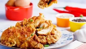 طرز تهیه استیک مرغ گریل و رژیمی با سس قارچ