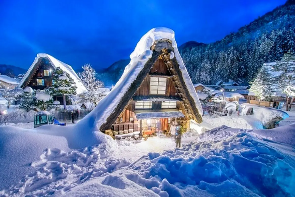۱۲ منظره زمستانی واقعی که به رویا شبیه هستند + تصاویر