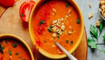 طرز تهیه سوپ فلفل خوشمزه