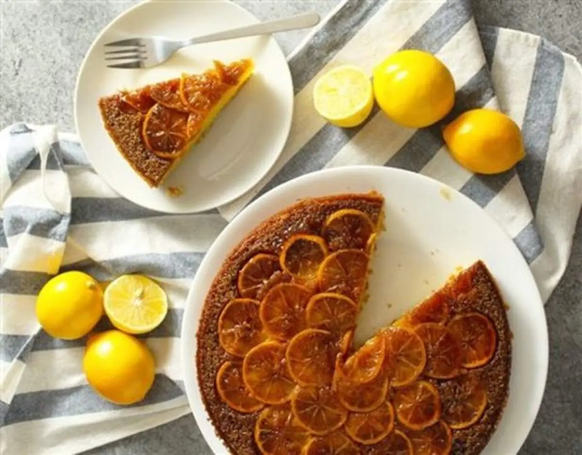 طرز تهیه کیک پرتقال خونی وگان + فیلم