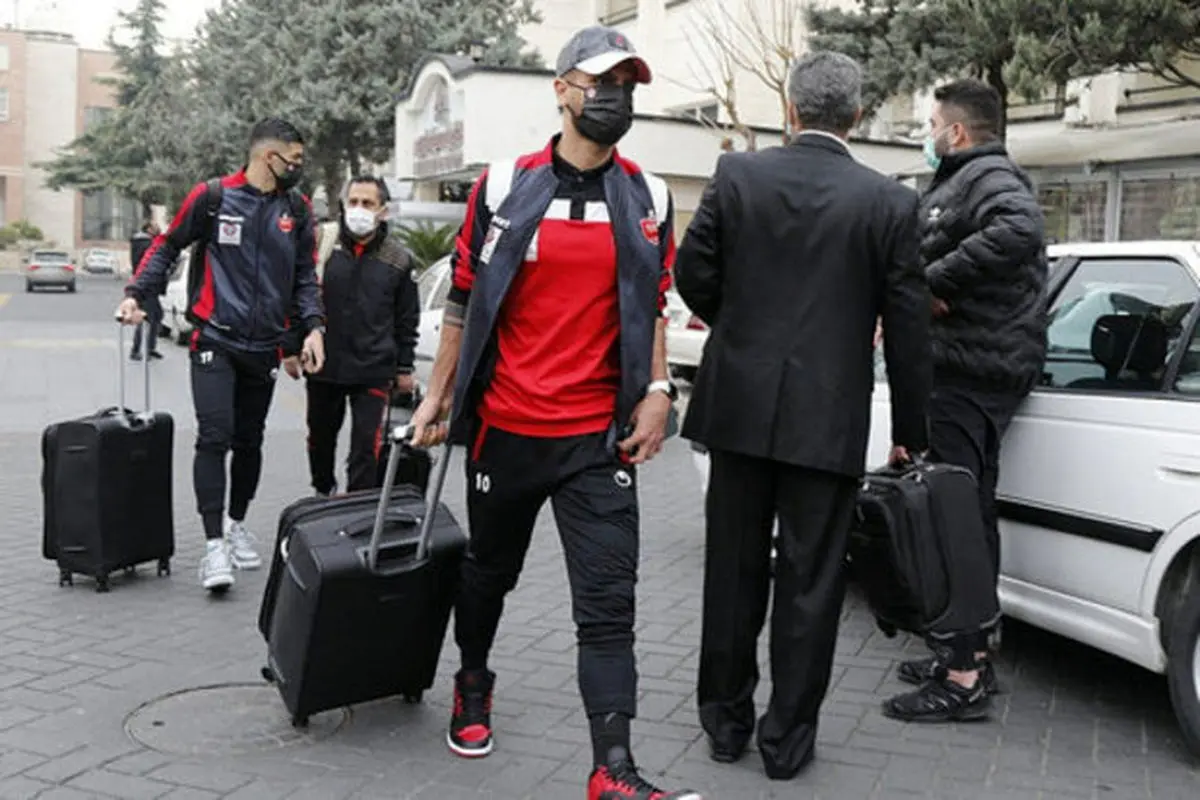 کاروان پرسپولیس وارد قطر شد+عکس