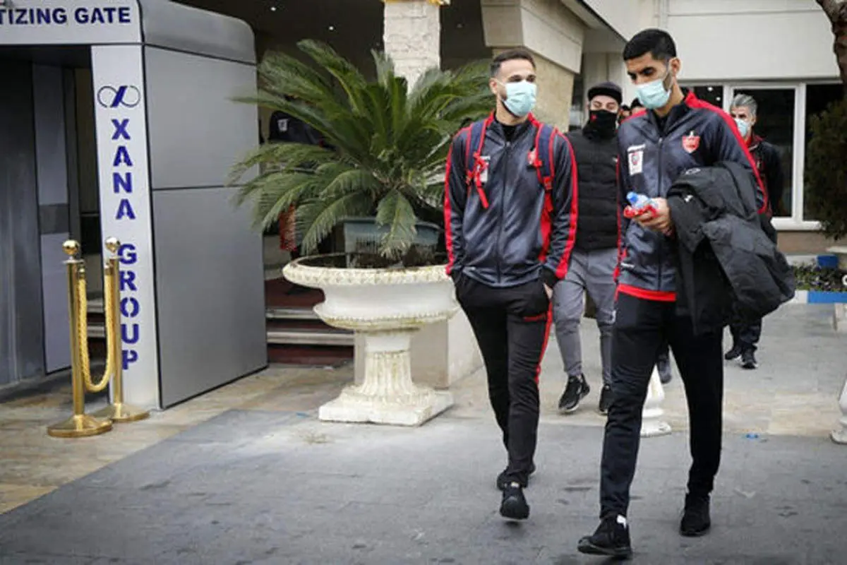 زمین تمرین پرسپولیس در قطر+عکس