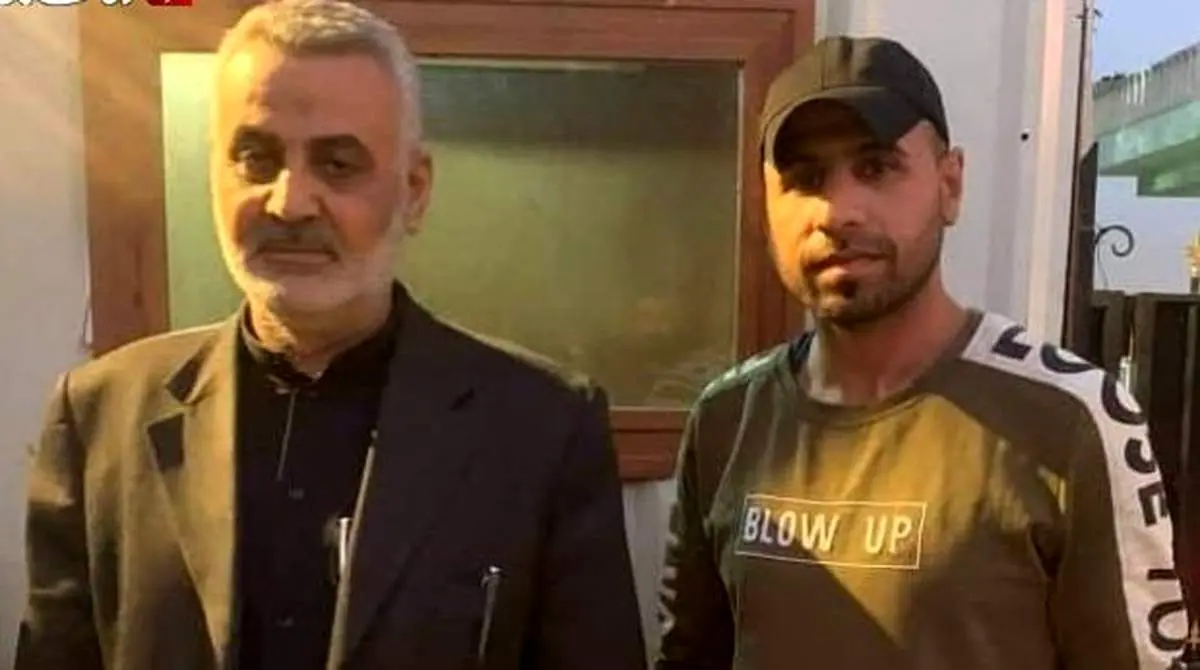 شباهت عجیب مرد عراقی با شهید سلیمانی + عکس
