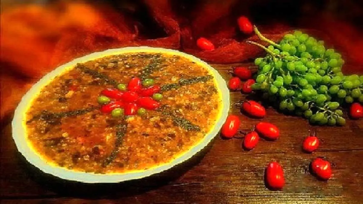 طرز تهیه آش آبغوره تبریزی خوشمزه و پر خاصیت