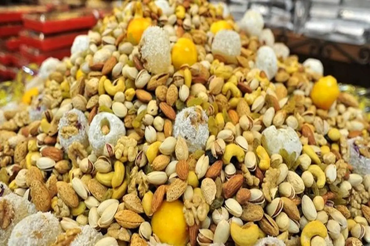 قیمت آجیل شب یلدا / ۲ دلیل کاهش ۷۰ درصدی فروش آجیل