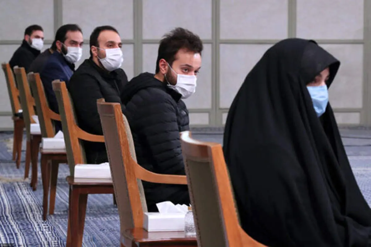 تصویری از همسر و دختران سردار سلیمانی