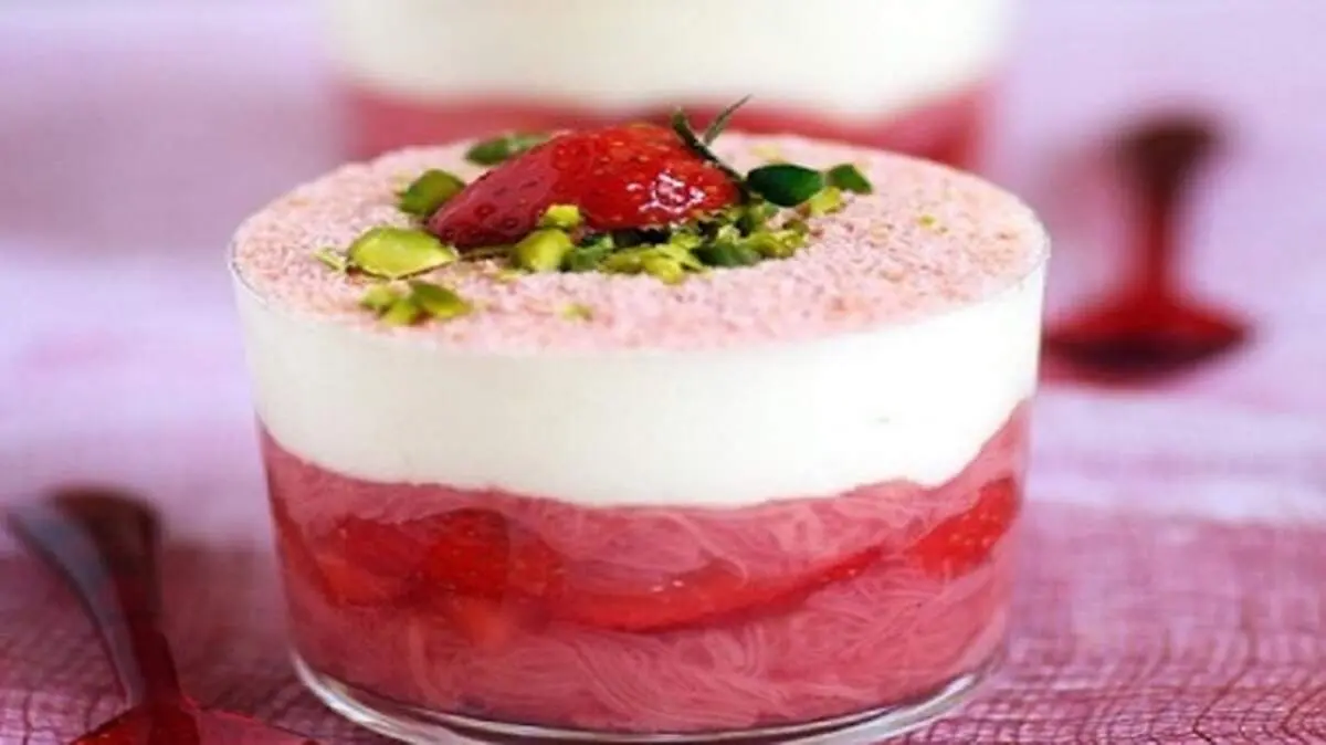 طرز تهیه ژله فالوده بستنی، دسر خاص و متفاوت