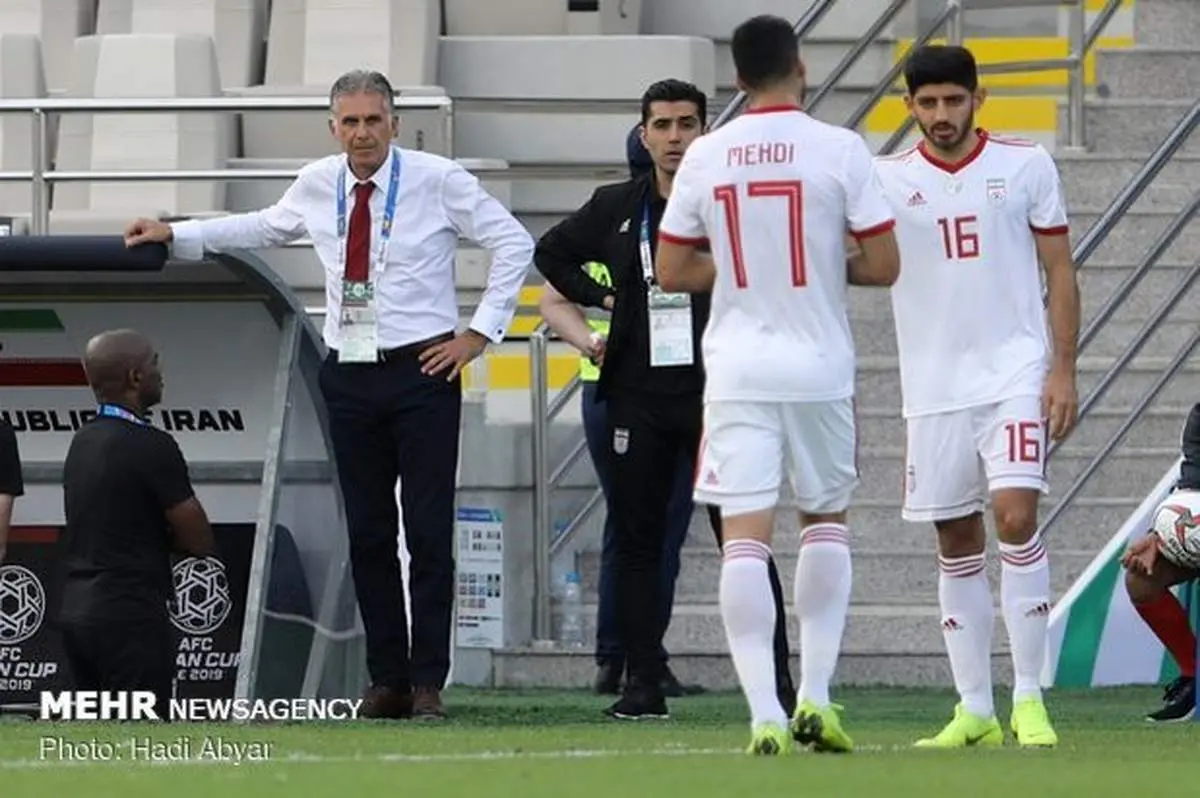 سکوت کیروش با مطرح کردن نام ایران شکست