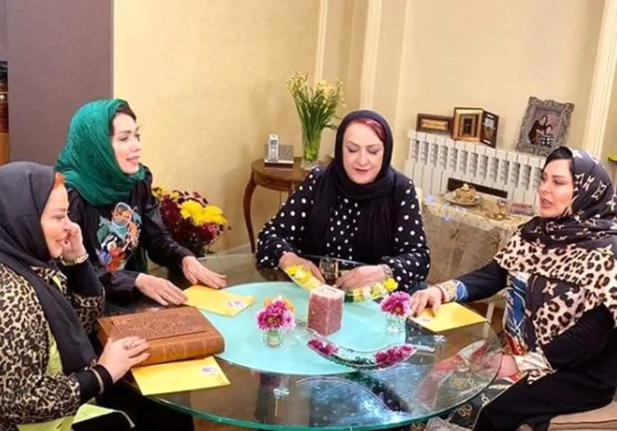 دعوای شدید بهاره رهنما و فلور نظری در شام ایرانی جنجالی شد + فیلم