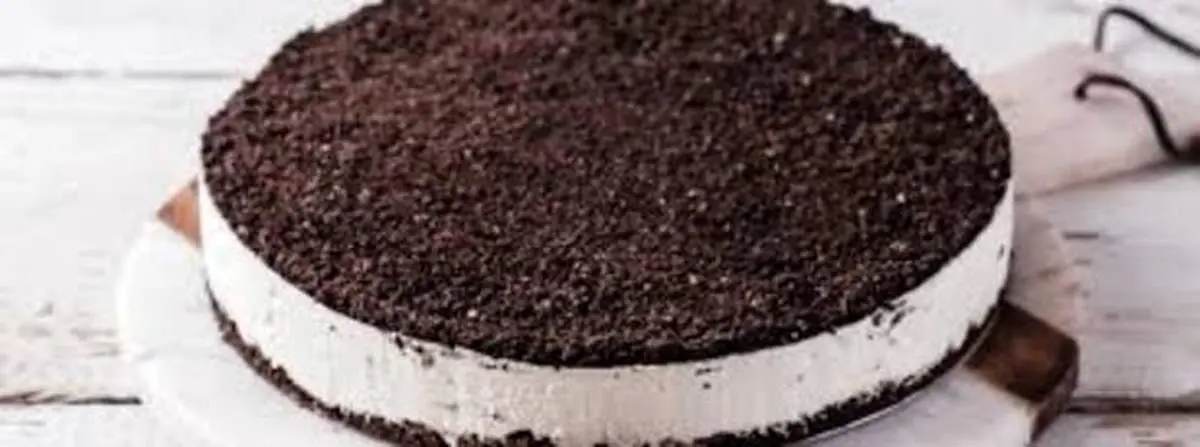 طرز تهیه چیزکیک با بیسکوییت کرم دار + فیلم