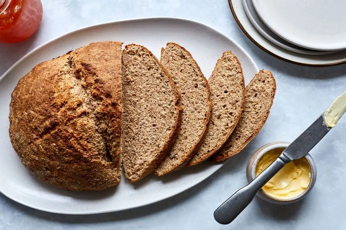طرز تهیه نان ایرلندی ساده و خوشمزه