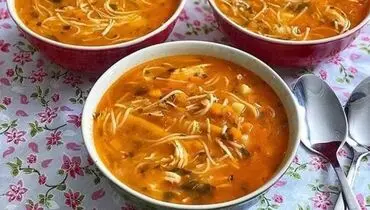طرز تهیه سوپ ورمیشل