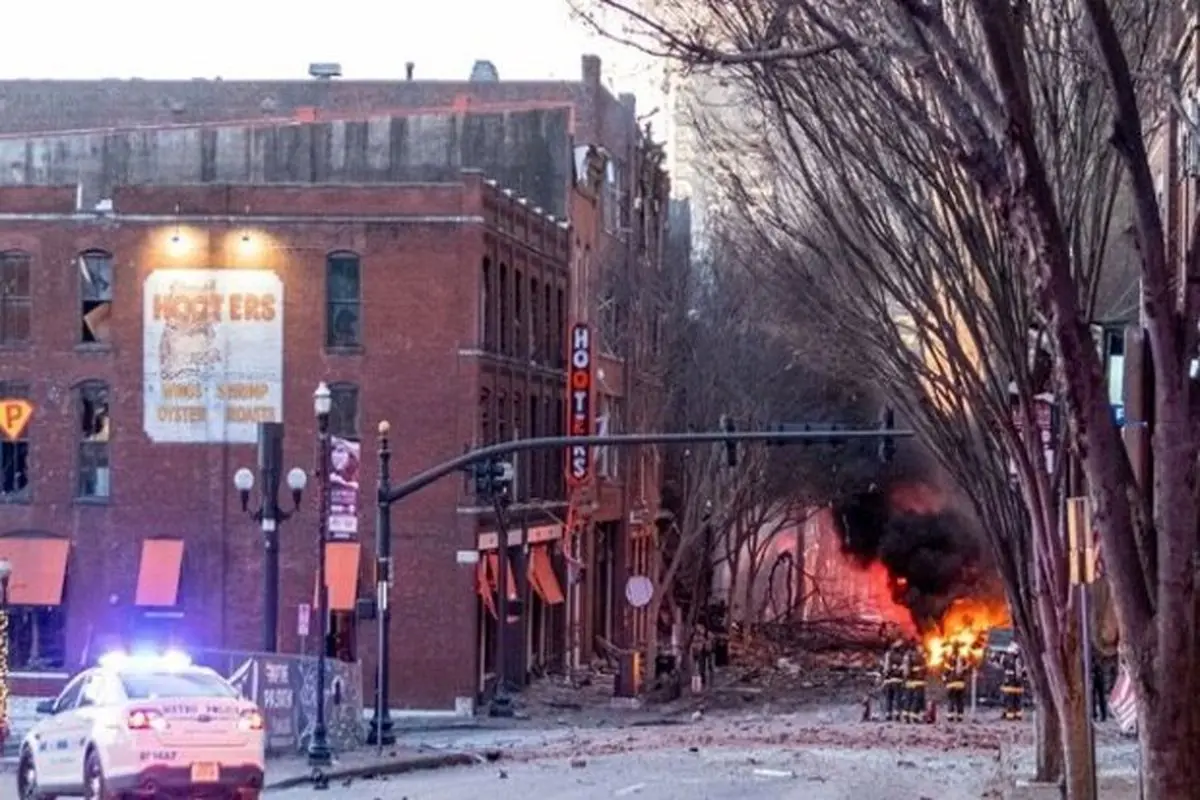 رسانه های آمریکا: انفجار نشویل احتمالا اقدام برای خودکشی بود