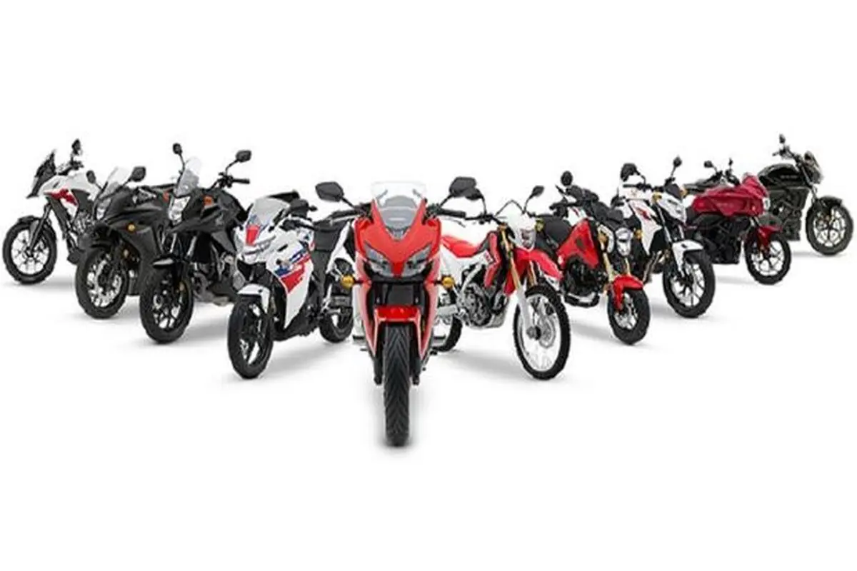 قیمت انواع موتورسیکلت در هفتم دی + جدول