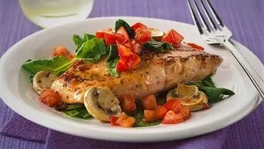طرز تهیه خوراک ماهی و قارچ