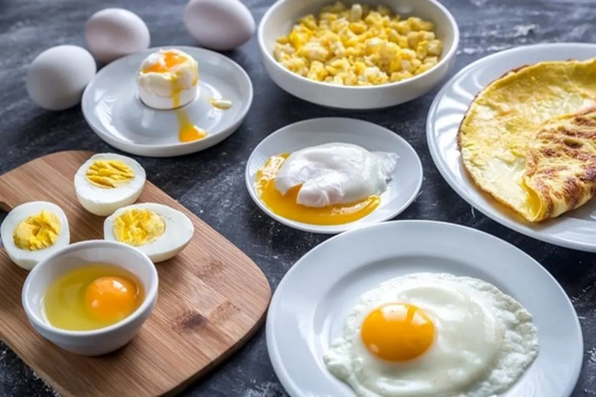 معرفی انواع روش‌های پخت تخم مرغ