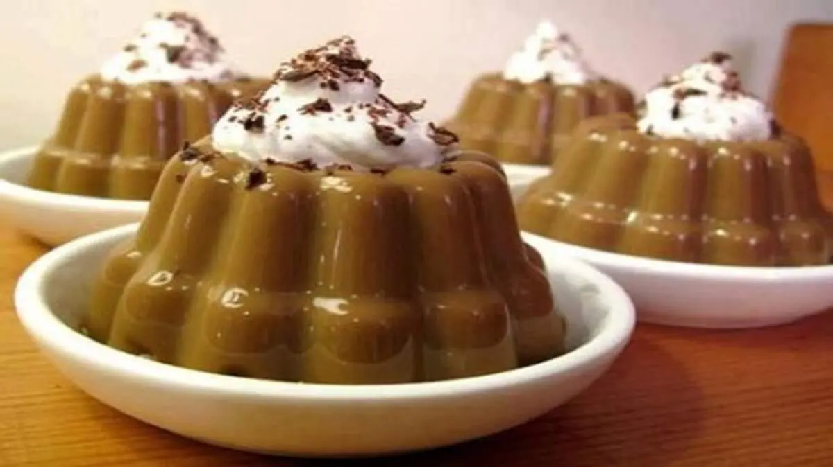 طرز تهیه ژله نسکافه، دسر خوشمزه