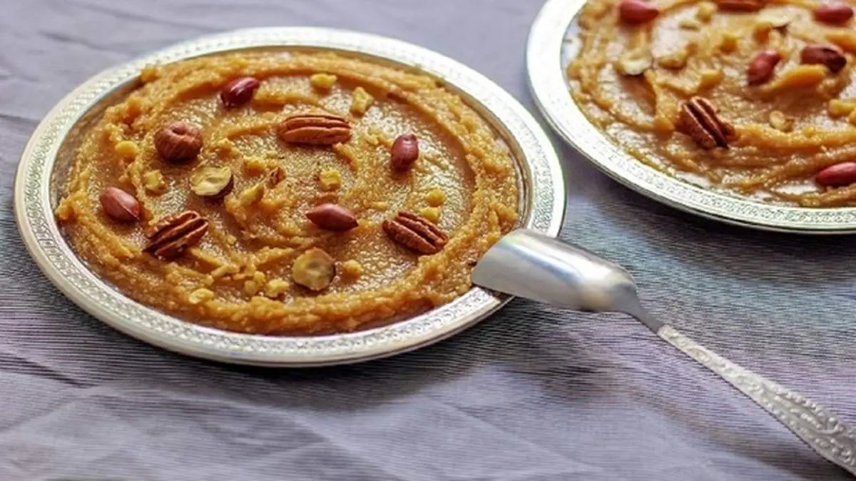 طرز تهیه حلوا بربری یا حلوای جوانه گندم