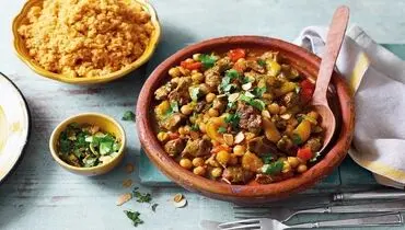 طرز تهیه خورش تجین یا طاجین مراکشی