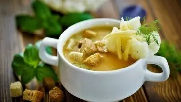 طرز تهیه سوپ سبزیجات و لوبیا