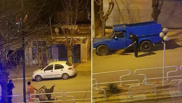 عکسی مخفیانه از یک آقازاده!